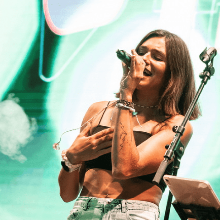 Sängerin Chiara Marita - live